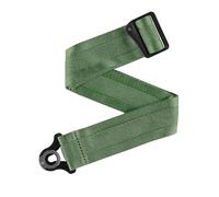 D'Addario Tracolla per chitarra con blocco automatico, accessori acustici ed elettrici, cinghie di bloccaggio facili da usare, utilizza pulsanti esistenti, tessuto in polipro, verde