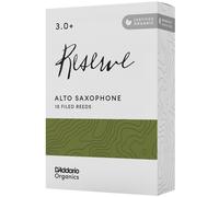 D'Addario Organic Reserve Alto Ance per Sassofono - Ance per Sax - La prima e unica Ancia Biologica - 3.0+ La Forza, 10 Pacchetto