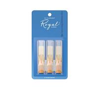 Confezione da 3 ance Rico Royal per clarinetto soprano in SI bemolle, durezza 3,0