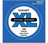 D'Addario XLB165T - Corda singola avvolta in nickel per basso, scala lunga, .165, tapered