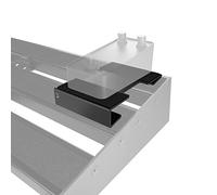 D'Addario XPND Pedaliera Riser - Elevare Pedale per Chitarra Pedaliera - Alza 2,5 cm sulla Pedaliera - Taglio Incorporato per Instradamento Cavi - Riser Adatto a 1 Pedale