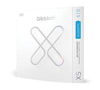 D'Addario Corde per chitarra acustica, XS 80/20, rivestite in bronzo, XSABR1047-12, calibro extra leggero 10-47, set da 12 corde, 1 pezzo