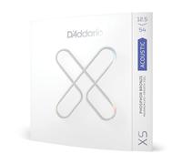 Corde D'Addario per chitarra - Corde rivestite XS Phosphor Bronze per chitarra acustica - XSAPB12554 - Per chitarre a 6 corde - Scalatura Light Plus 12,5-54