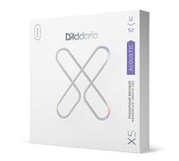 D'Addario XSAPB1152-3P - Corde per chitarra acustica rivestite in bronzo fosforoso XS, massima durata con una sensazione liscia e un tono eccezionale, per chitarre a 6 corde, 11-52 Custom Light,
