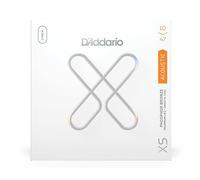 D'Addario XSAPB1047-3P - Corde per chitarra acustica rivestite in bronzo fosforoso XS, massima durata con una sensazione liscia e un tono eccezionale, per chitarre a 6 corde, extra leggere da 10 a 47