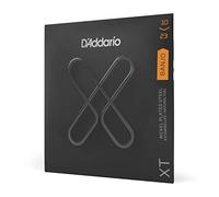 D'Addario XTJ1023, XT Corde in Acciaio Placcate al Nickel per Banjo, Scalatura Media, 10-23