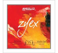 D'Addario Zyex Violino 10Blk Al Set 4/4 Med (DZ310A4/4M-B10)