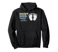 Daddy 2025 Loading, Annuncio di un bambino, Padre in Felpa con Cappuccio