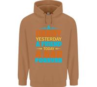 Daddy A Dad Forever Festa Del Papà Divertente Uomo Felpa