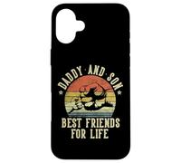 Daddy and Son Best Friends for Life Funny Daddy Custodia per iPhone 16 Plus