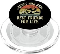 Daddy and Son Best Friends for Life Funny Daddy PopSockets PopGrip per MagSafe