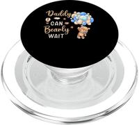 Daddy Can Bearly Wait Bear Bear, bebè, genere neutro PopSockets PopGrip per MagSafe