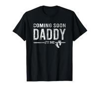 Daddy Coming Soon Daddy 2022 for The Best papà Maglietta
