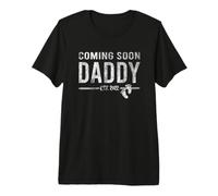 Daddy Coming Soon Daddy 2022 for The Best papà Maglietta Premium