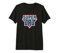 Daddy Dad Tee Shirt, Happy Father's Day, Super Best Graphic Maglietta Premium