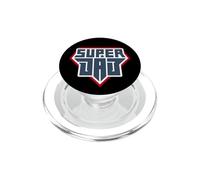 Daddy Dad Tee shirt, Happy Father's Day, Super Best Graphic PopSockets PopGrip per MagSafe