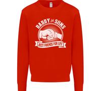 Daddy E Figli Migliori Amici Per La Vita Felpa Per Bambini