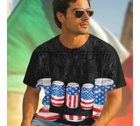 DADDY NEEDS A BEER Maglietta Uomo Divertente Regalo Festa del Papà Idea Regalo Stile Casual T Shirt Originale Offerta Speciale Moda Qualità Imperdibile L,M,S,XL,XXL,XXXLNataleTessuto in maglia