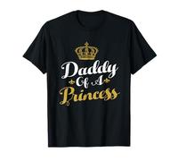 Daddy Of A Princess Funny Fathers Day For Dad Maglietta