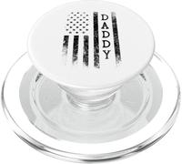 Daddy Patriotic American USA Flag Father's Day Daddy PopSockets PopGrip per MagSafe