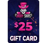 Daddy Skins Wallet Card 25 USD Key GLOBAL