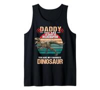 Daddy You Are As Smart As Velociraptor Dinosaur Fathers Day Canotta