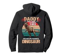 Daddy You Are As Strong As T Rex Dinosaur Fathers Day Felpa con Cappuccio