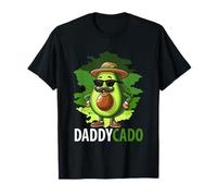 Daddycado Festa del papà Avocado Vegan Funny Daddy Maglietta