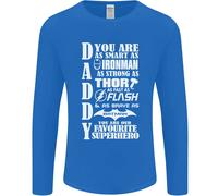 Daddy's Favourite Supereroe Festa Del Papà Uomo Maniche