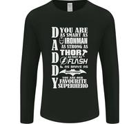 Daddy's Favourite Supereroe Festa Del Papà Uomo Maniche