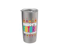 Daddys Future Ukulele Buddy Funny Musicista Chitarra Bicchiere termico in acciaio inox doppia parete