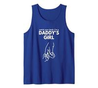 Daddy's Girl Watch Your Back, Regalo per Padre e Figlia Canotta, Uomo, Blu Reale, XXL