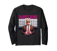 Daddy's Home Pink President Donald Trump White House Maglia a Manica