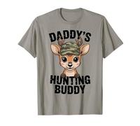 Daddy's Hunting Buddy Little Hunter Outdoor Camo Maglietta