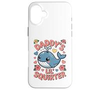 Daddy's Lil' Squirter Funny Inappropriate Adult Humor Wale Custodia per iPhone 16 Plus