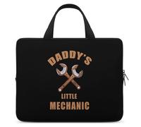 Daddy's Little Mechanic - Borsa per computer portatile, custodia protettiva per tablet con manico, 38,1 cm