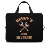 Daddy's Little Mechanic - Borsa per computer portatile, custodia protettiva per tablet con manico da 13"