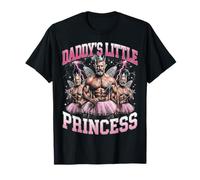 Daddy's Little Princess Funny Mens Bootleg Vintage Maglietta