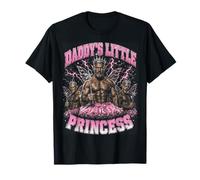 Daddy's Little Princess Funny Mens Bootleg Vintage Maglietta