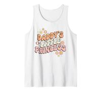 Daddy's Little Princess Groovy Floreale Canotta