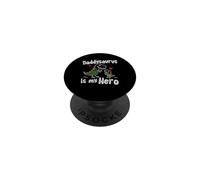 Daddysaurus è il mio eroe Cute Doodle Kids Dad Dino Lovers PopSockets PopGrip Adesivo