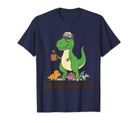 Daddysaurus Rex Funny Dad Dinosaur Number 1 Dad Coffee Tee Maglietta