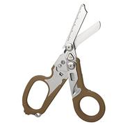 DADEA Cesoie di emergenza 6 in 1 Raptor Response, Cesoie a pinza multitool e pinze pieghevoli tattiche con taglierina a cinghia e interruttore di vetro, Marrone