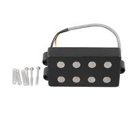 DADEA Pickup per Chitarra Elettrica, Pickup a Doppia Bobina a 5 Corde con 4 Core Design Aperto, Pickup per Basso con Design Ad Asta Variabile, Pickup per Basso con Struttura in Metallo, Parti per Chit