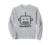 DadGPT Daddy Papa AI Core Logic Funny Geek Festa del papà Felpa