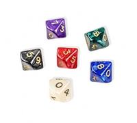Dadi - 10 Facce - Pearl - 50 Pezzi
