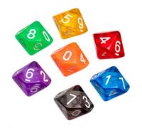 Dadi - 10 Facce - Trasparenti - 50 Pezzi