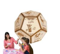 Dadi A 12 Facce - Set Di Dadi Poliedrici Per Giochi Divertenti E Decisioni,Assistente Decisionale Da Tavolo Per Casa Appartamento Università Viaggi E Serate Con Amici