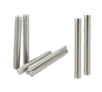 Dadi a botte per mobili, Assortimento di aste filettate complete in acciaio inossidabile 304 M3 M4 M5 M6 con lunghezze 16-500 mm(55mm (5pcs),M3)