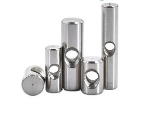Dadi a botte per mobili, Dado a barilotto spesso in acciaio inox 304 M4-M6 con foro trasversale e martello incorporato, confezione da 5 o 8 pezzi da 10 a 30 mm(8pcs,M6x30)